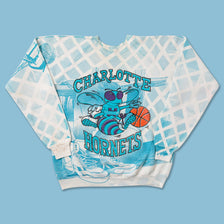 Vintage Charlotte Hornets Sweater Medium 