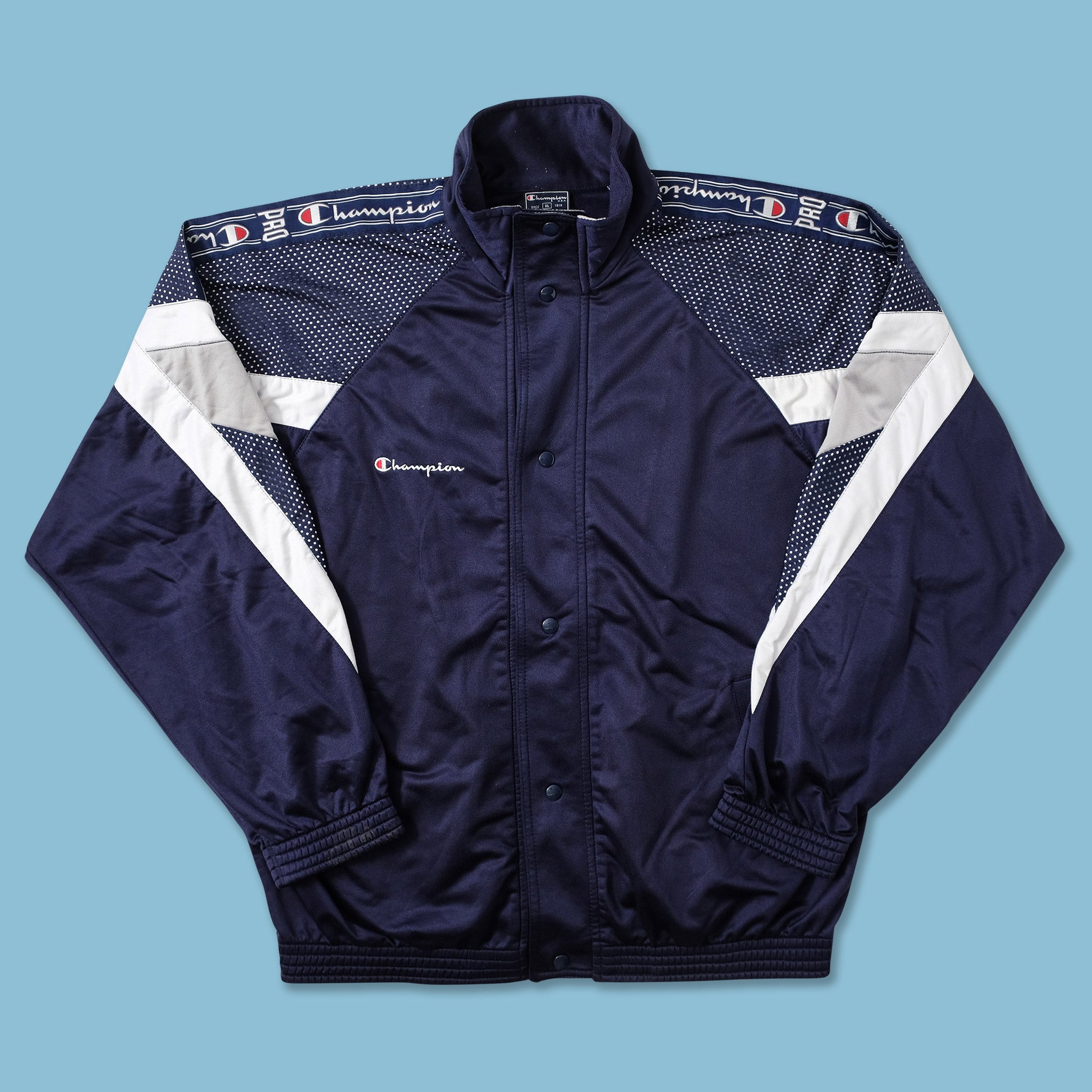 Old school champion jacket online