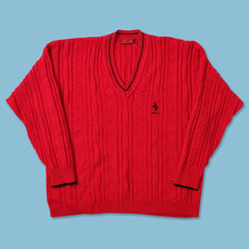 Vintage Ferrari Knit Sweater Large 