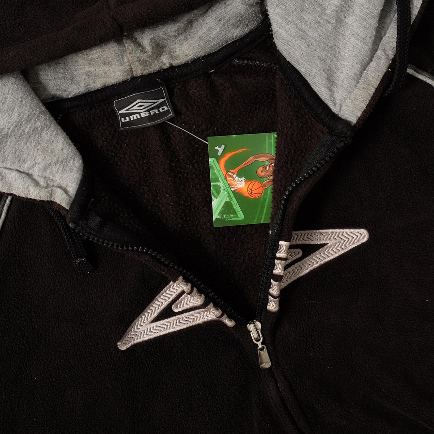 Vintage Umbro Fleece Jacket Large 
