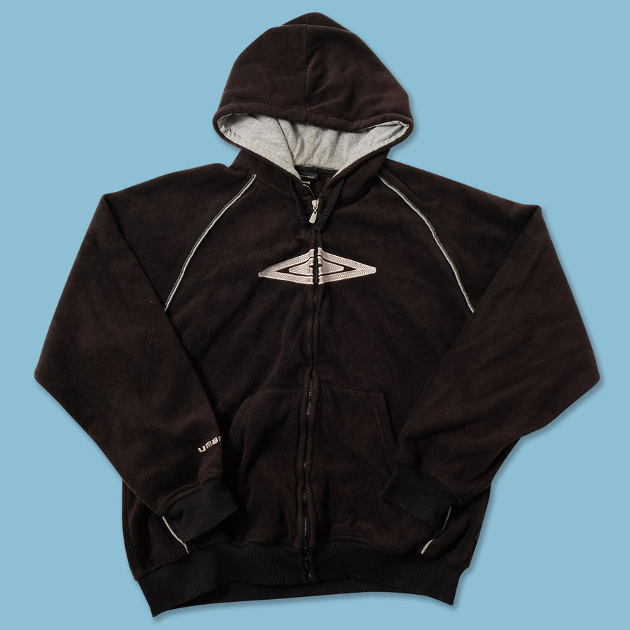 Vintage Umbro Fleece Jacket Large 