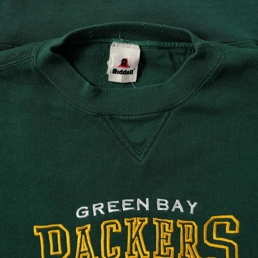 Vintage Green Bay Packers Sweater Large 