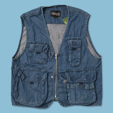 Utility Denim Vest Large 
