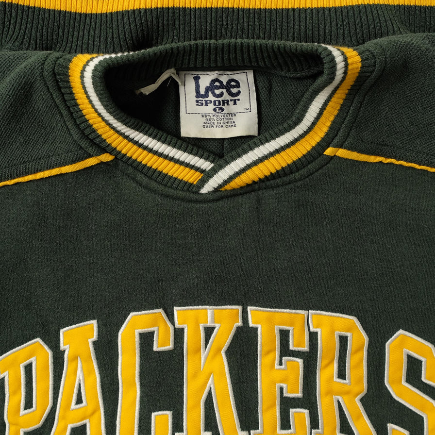 Vintage Green Bay Packers Sweater Large 