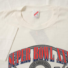1990 Super Bowl XXV T-Shirt XLarge 