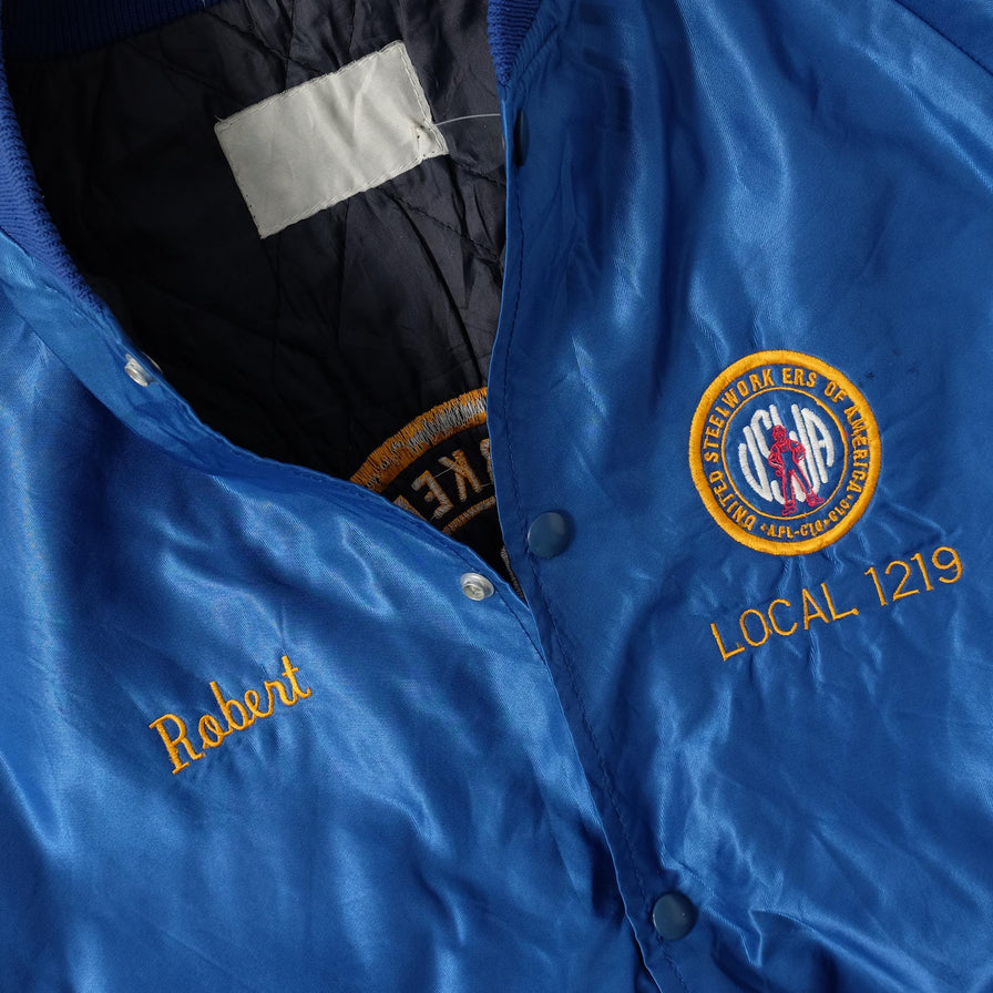 Vintage College Jacket Large 