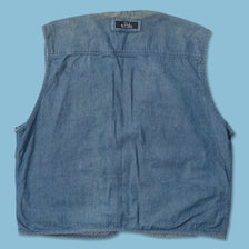 Utility Denim Vest Large