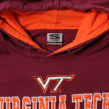 Vintage Virginia Tech Hokies Hoody Large 