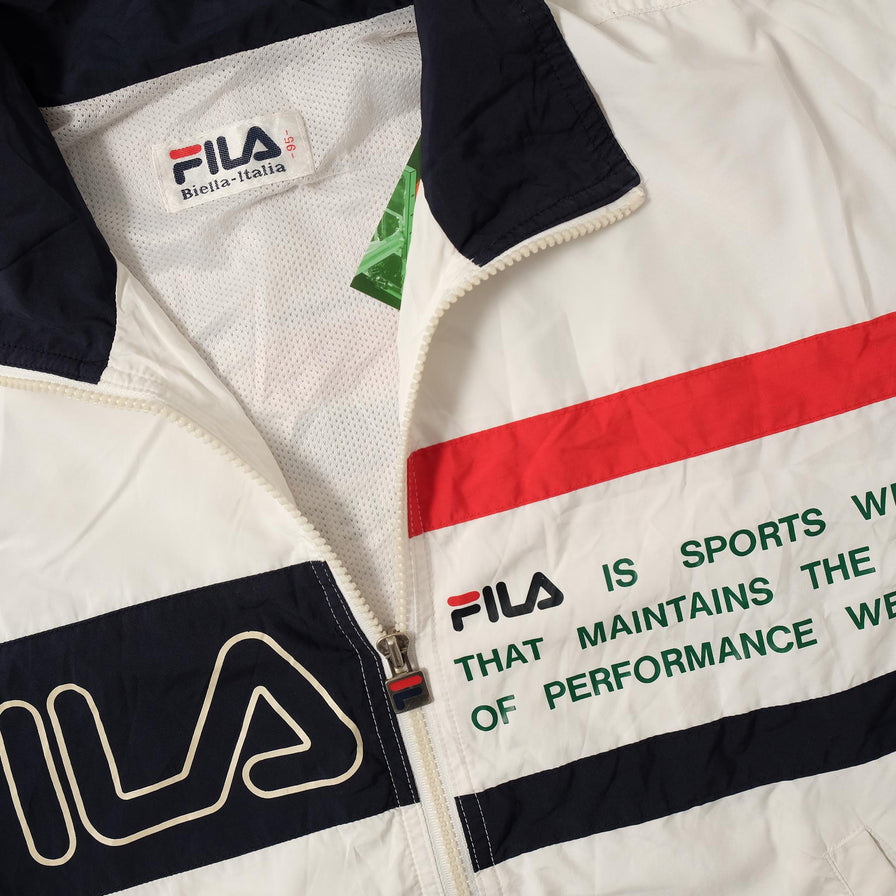 Vintage Fila track Jacket Medium 