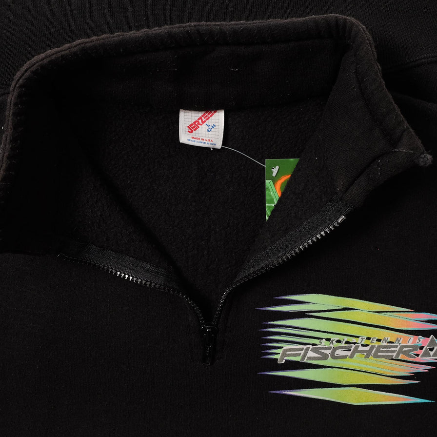 Vintage Fischer Q-Zip Sweater Large 