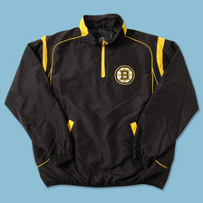 Boston Bruins Q-Zip Pullover Large 