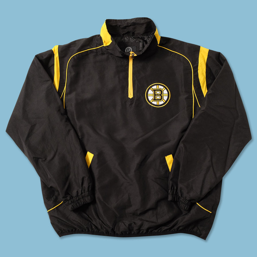 Boston Bruins Q-Zip Pullover Large 