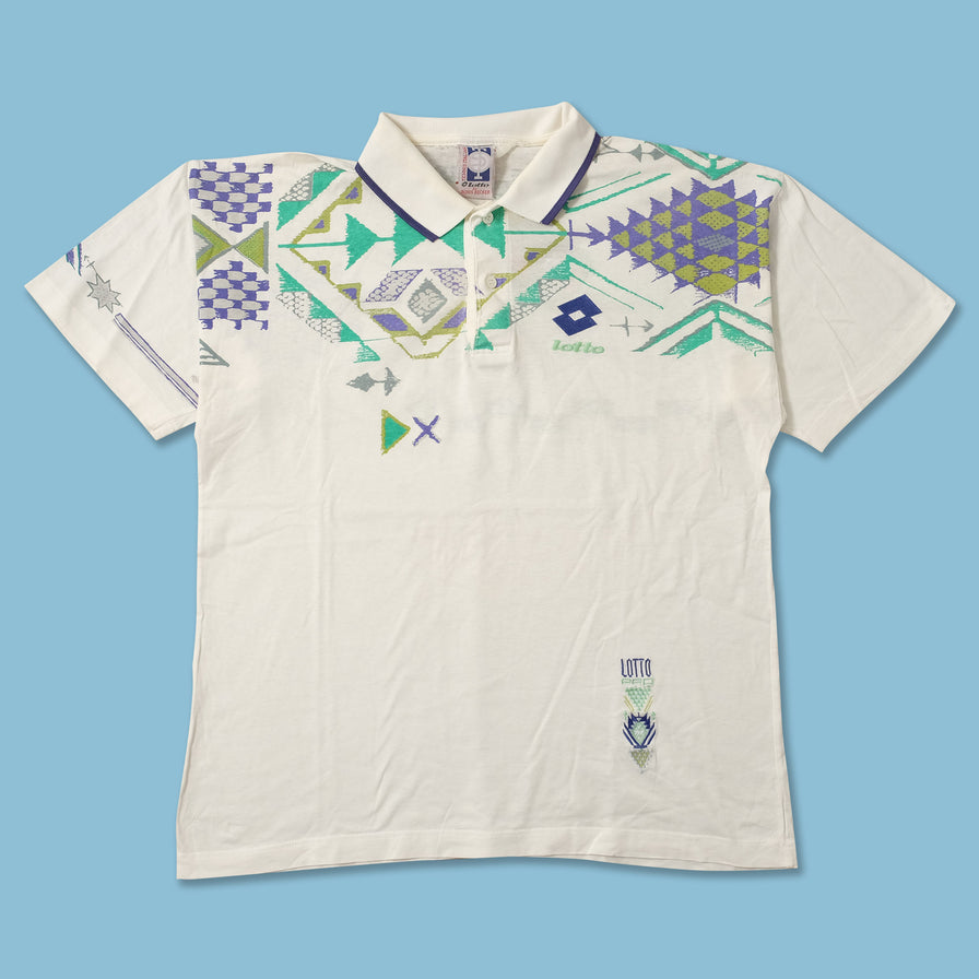 Vintage Lotto Boris Becker Polo Medium 
