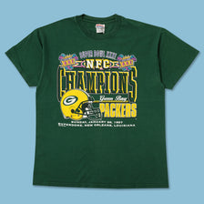1997 Green Bay Packers Super Bowl T-Shirt Large 