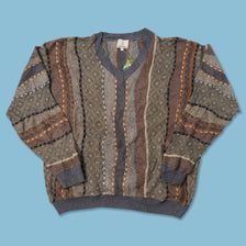 Vintage Knit Sweater XLarge 