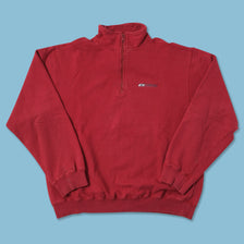 Vintage Reebok Half Zip Sweater Large 