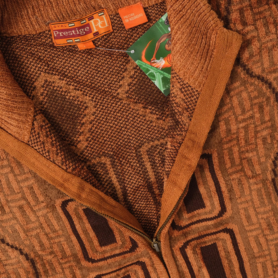 Vintage Knit Jacket Large 