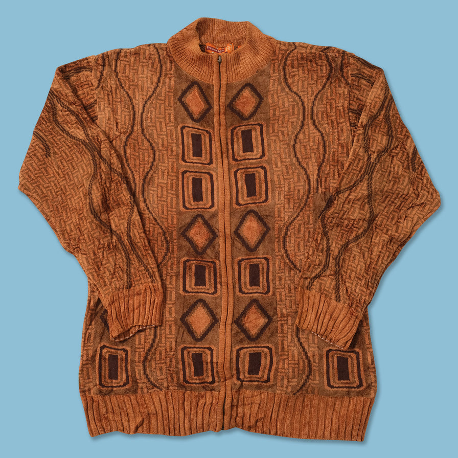 Vintage Knit Jacket Large 