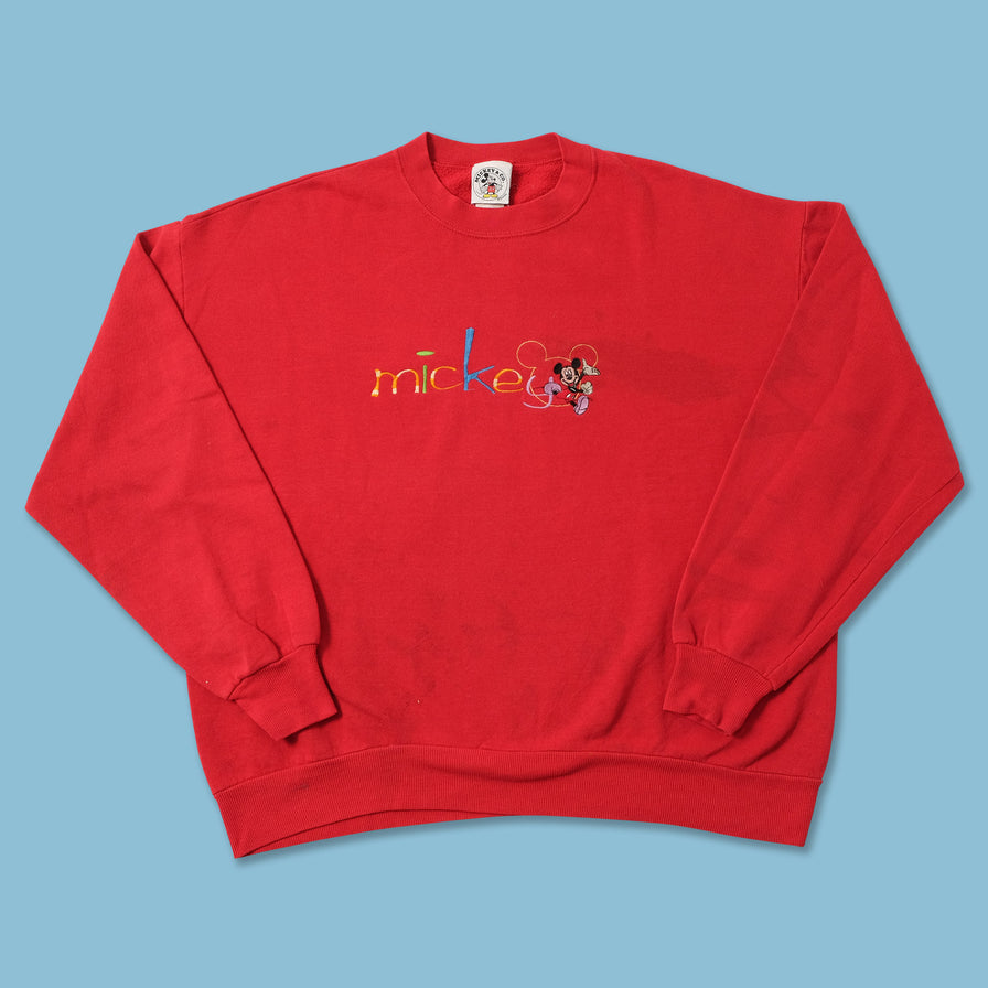 Vintage Mickey Mouse Sweater XLarge 