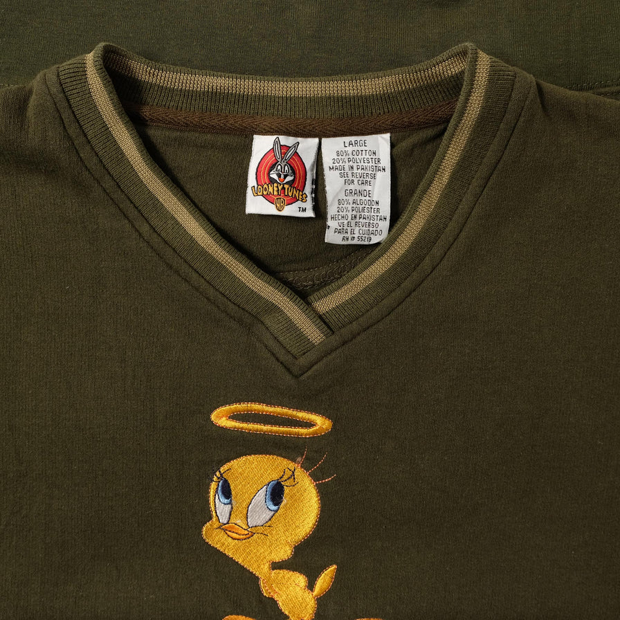 Vintage Tweety Sweater Large 