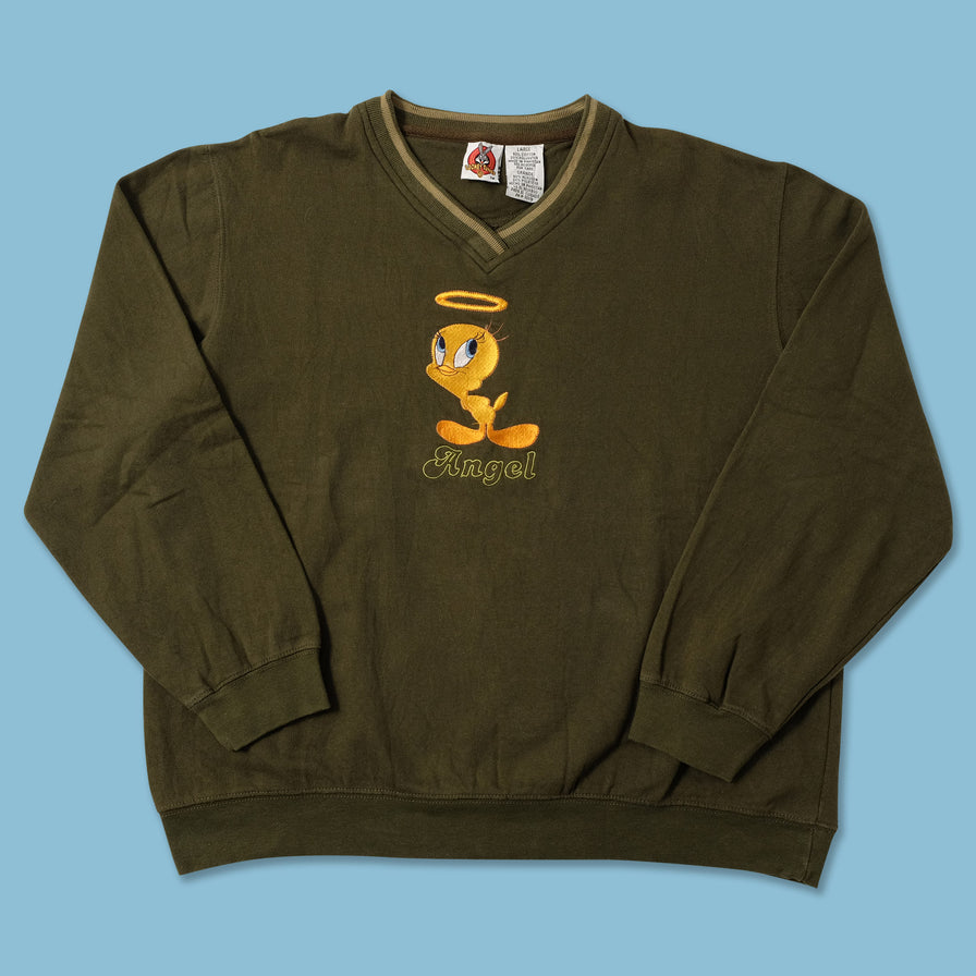 Vintage Tweety Sweater Large 