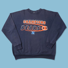 2001 Chicago Bears Champions Sweater Large 
