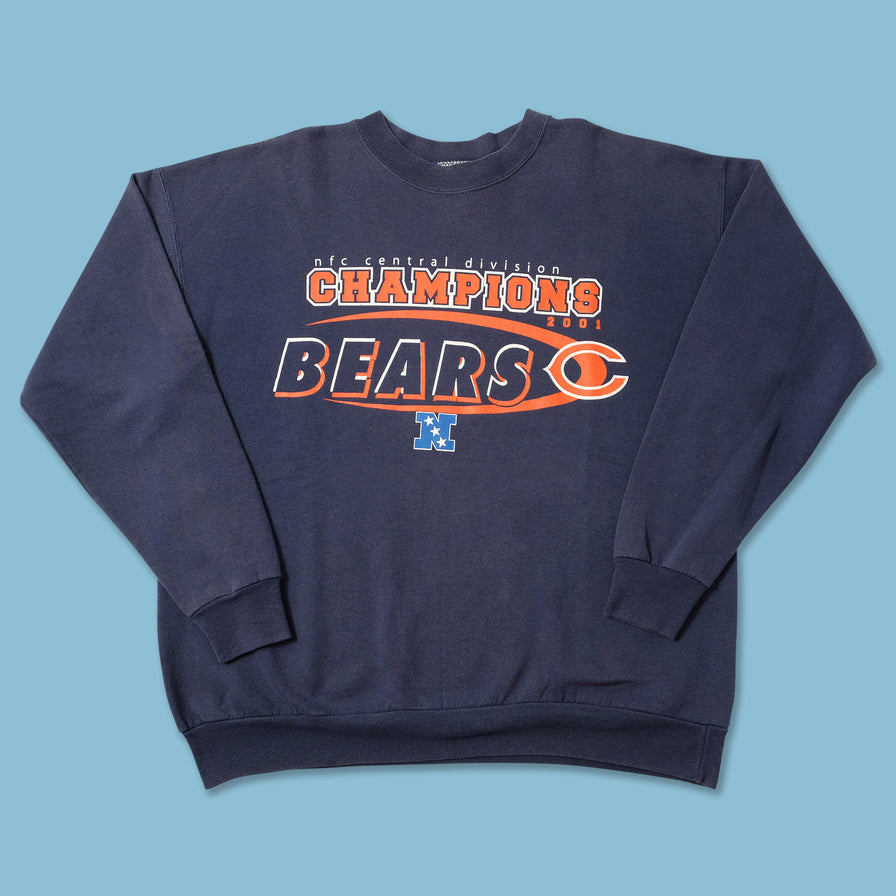 2001 Chicago Bears Champions Sweater Large 