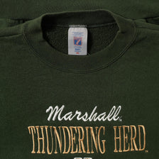 Vintage Marshall Thundering Herd Sweater XXLarge 