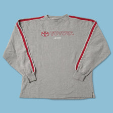 Vintage Nascar Toyota Sweater Large 