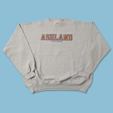 Vintage Ashland College Sweater XLarge 