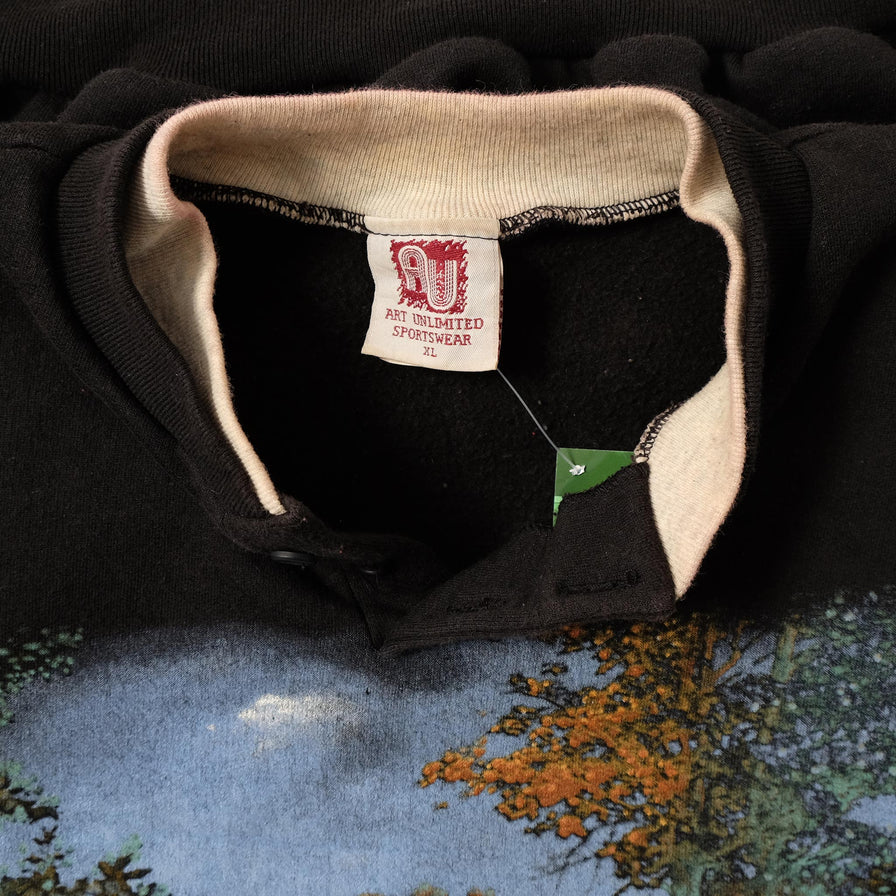 Vintage Deer Sweater Medium 