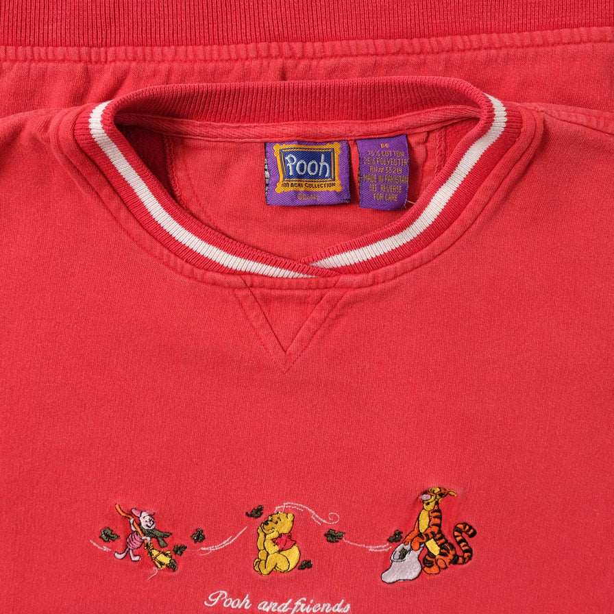 Vintage Pooh and Friends Sweater Medium 