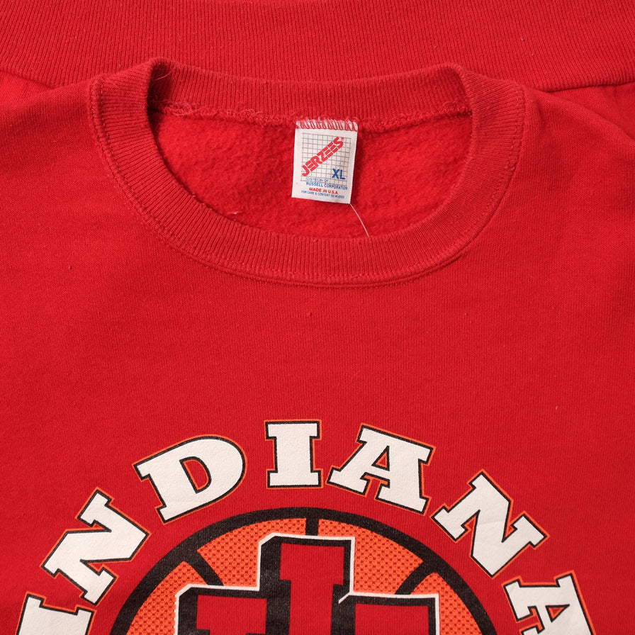 Vintage Indiana Basketball Sweater XLarge 