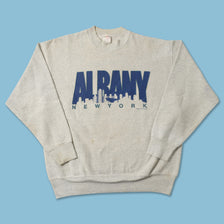 Vintage Albany New York Sweater Large 