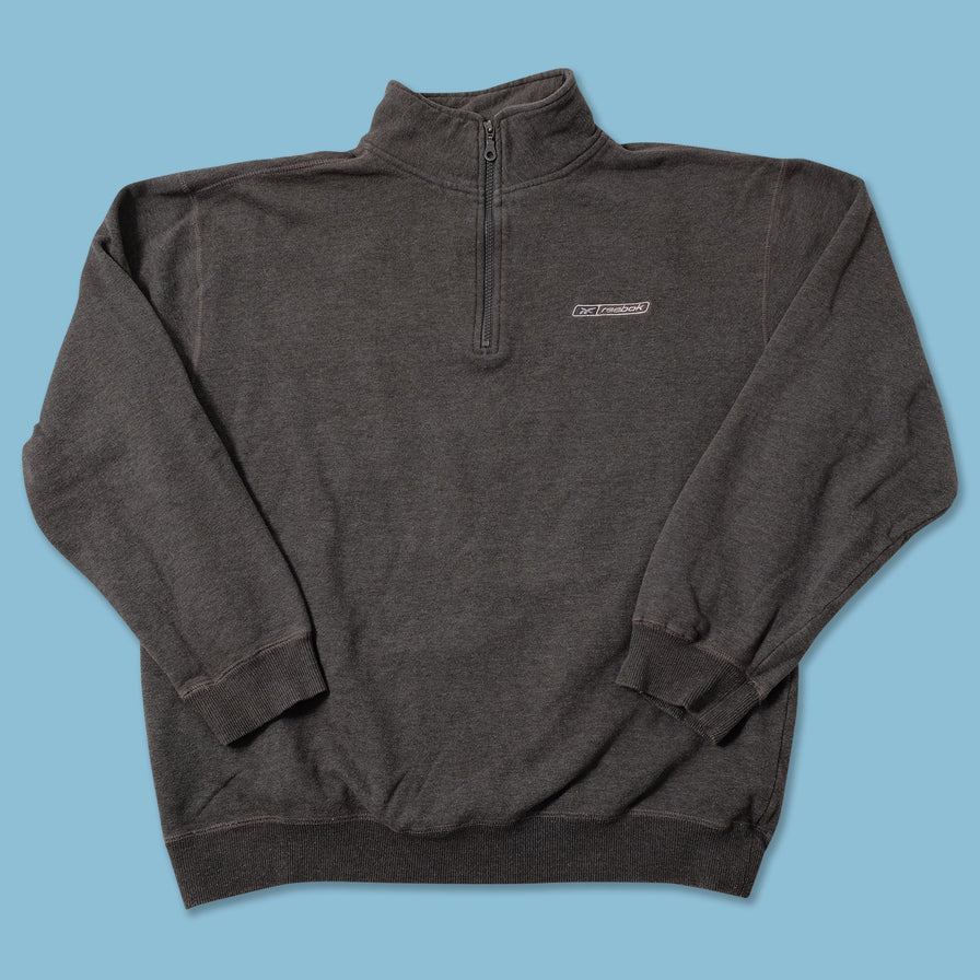 Vintage Reebok Q-Zip Sweater XLarge 