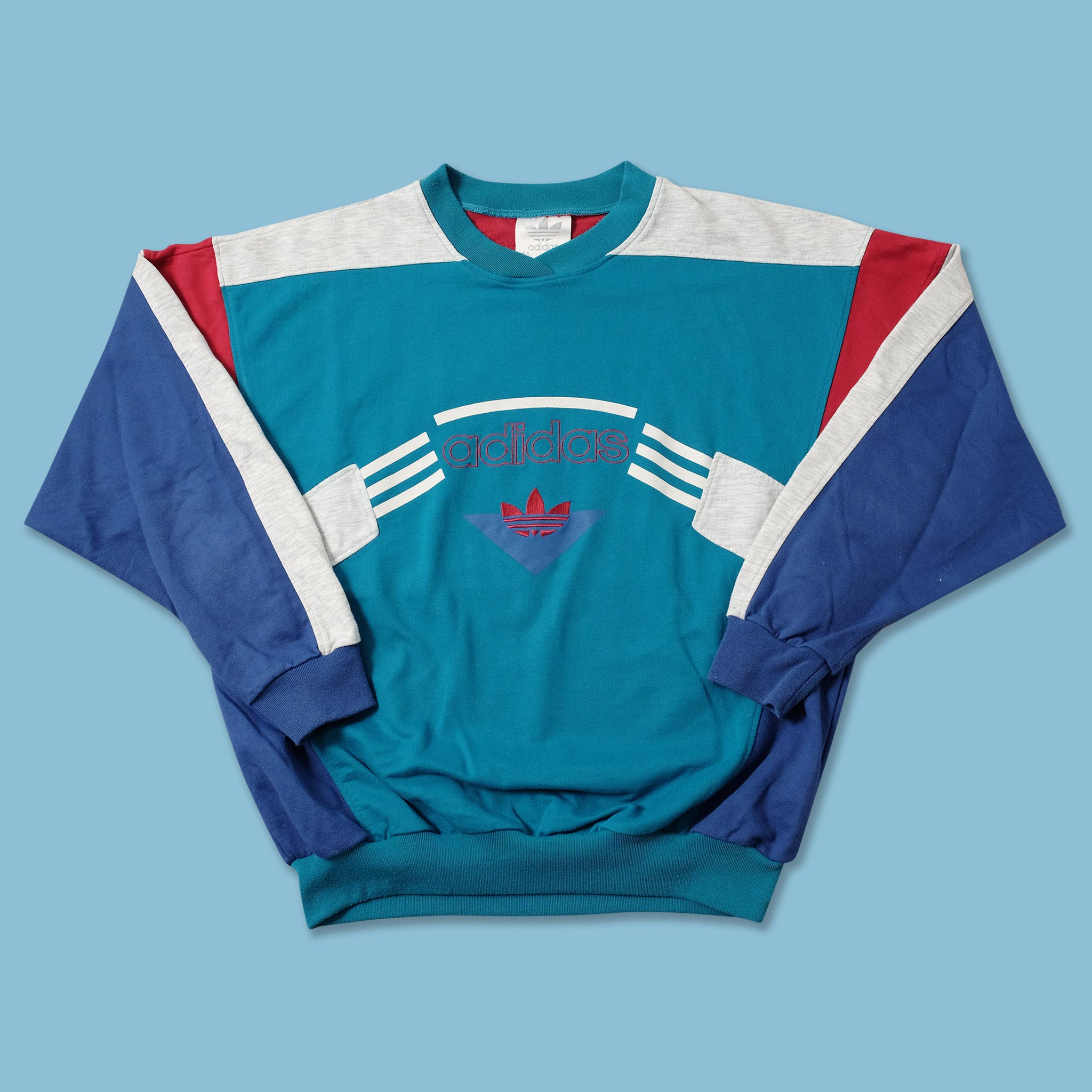 Adidas Pullover Retro Herren Vintage Sweater Vintage Pulli Adidas