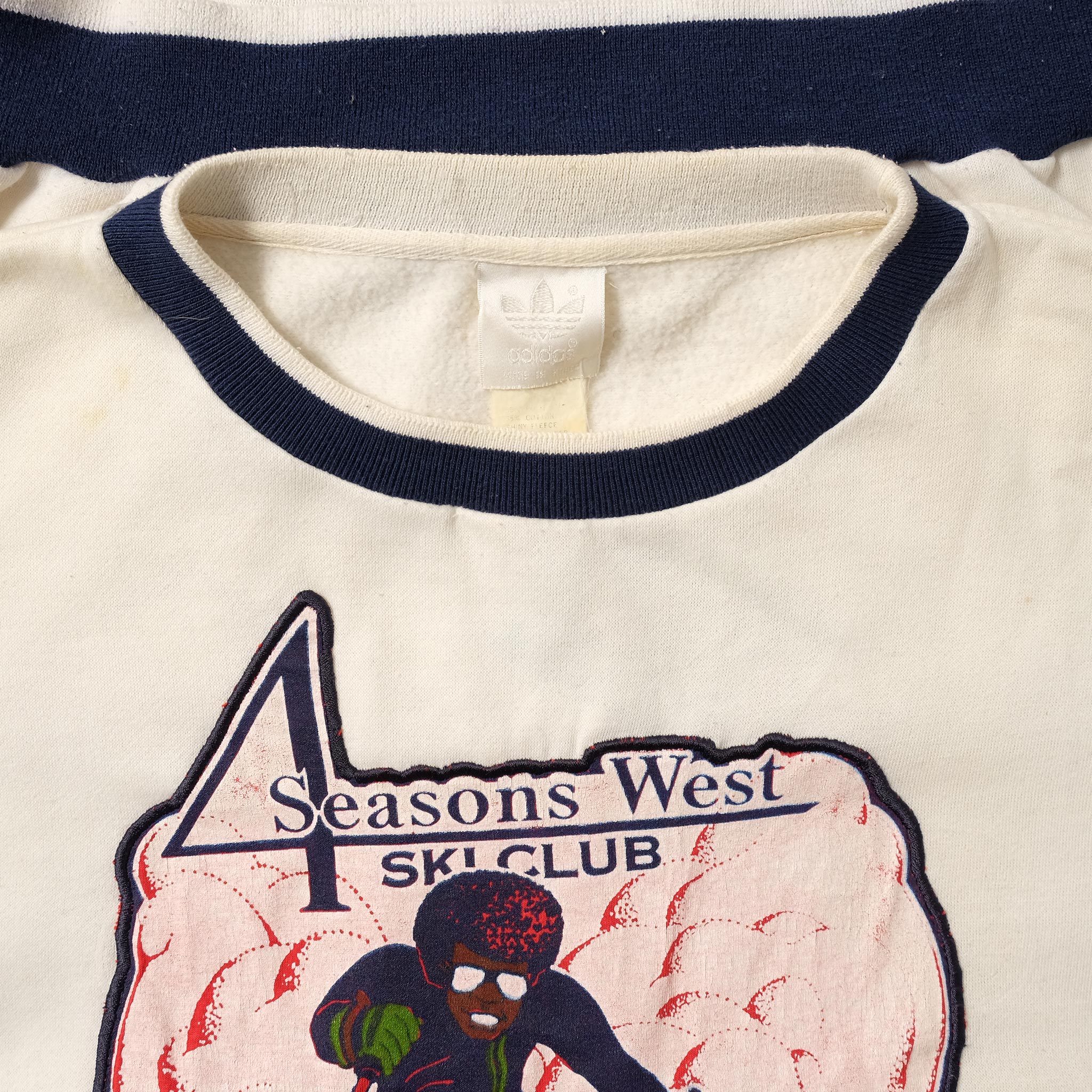 Vintage adidas Ski Club Los Angeles Sweater Large | Double