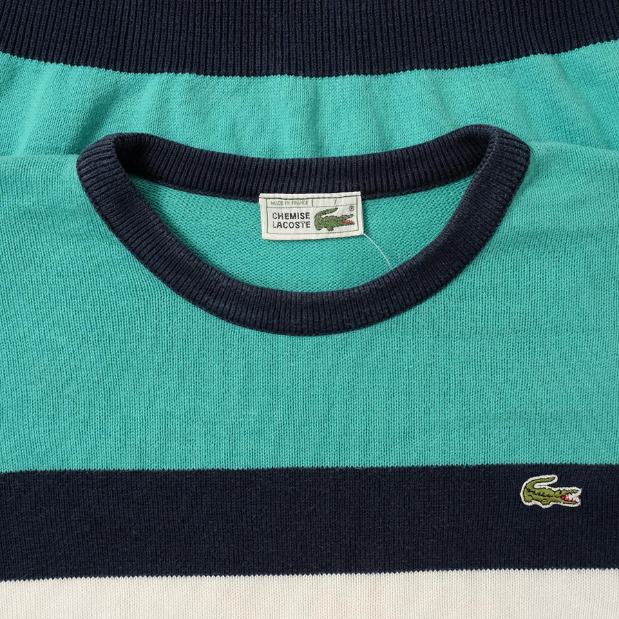 Vintage Lacoste Knit Sweater XLarge 