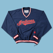 Vintage Starter Cleveland Indians Windbreaker Large 
