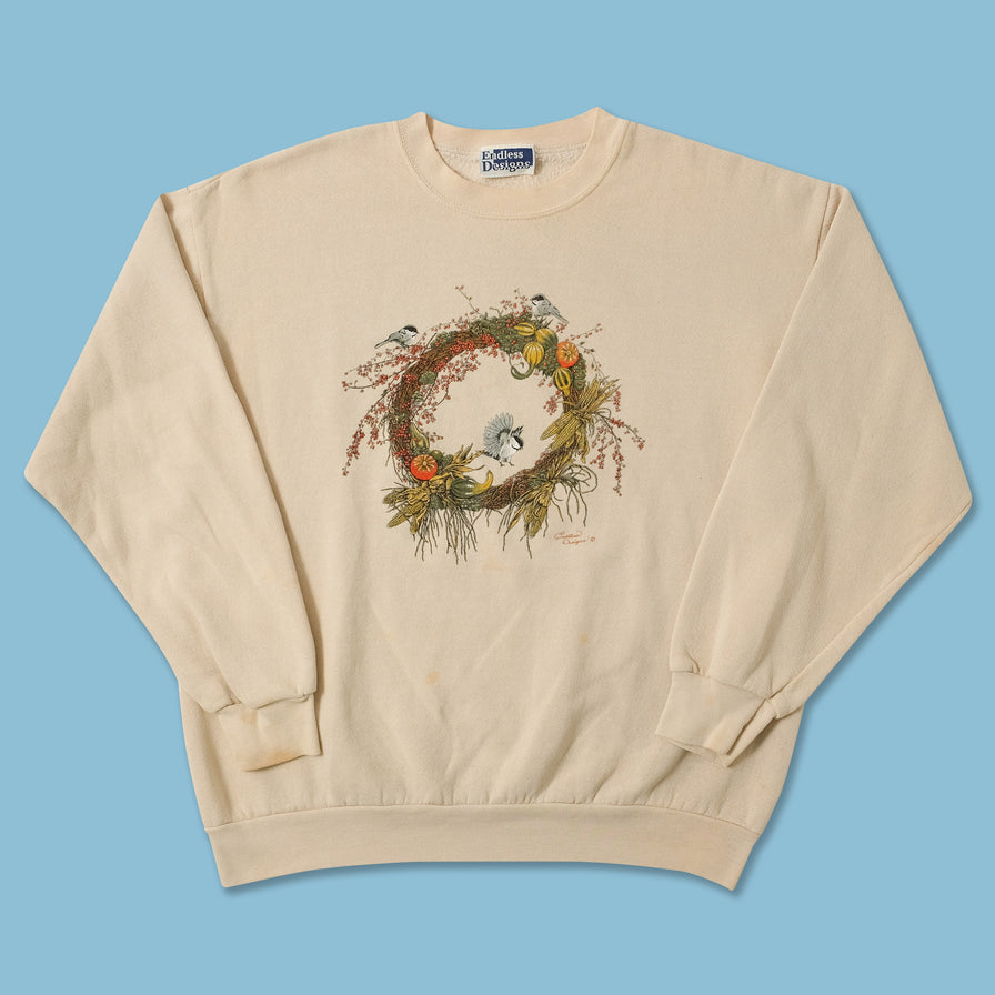 Vintage Bird Sweater Medium 