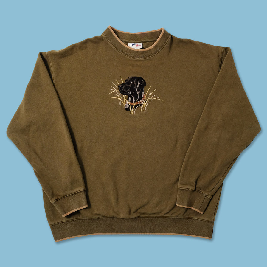 Vintage Dog Sweater XLarge 