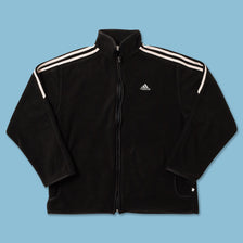 Vintage Adidas Fleece Jacket Large 