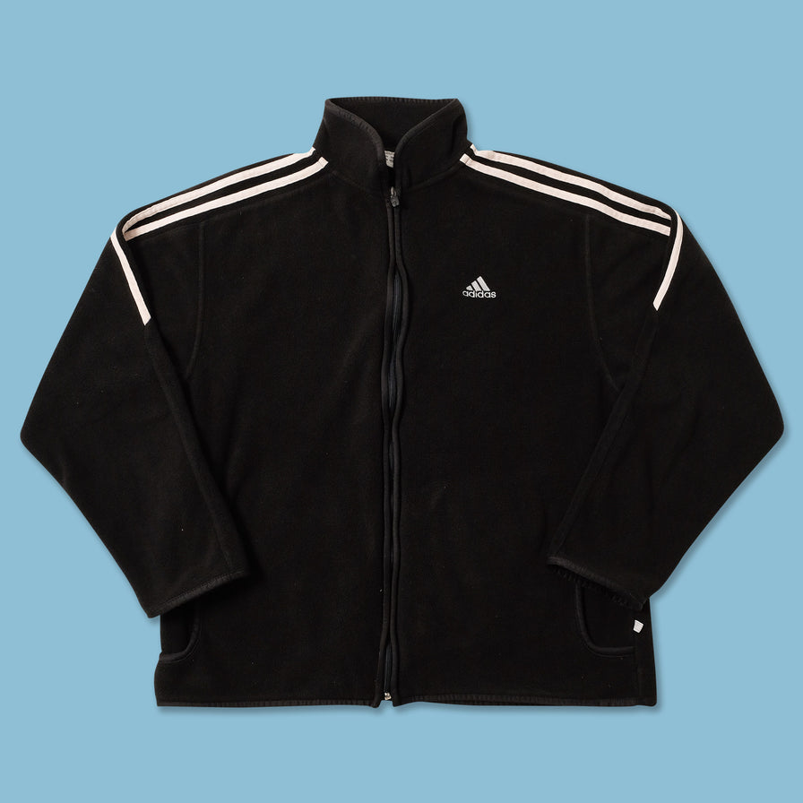 Vintage Adidas Fleece Jacket Large 