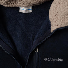 Vintage Columbia Q-Zip Sweater Small 