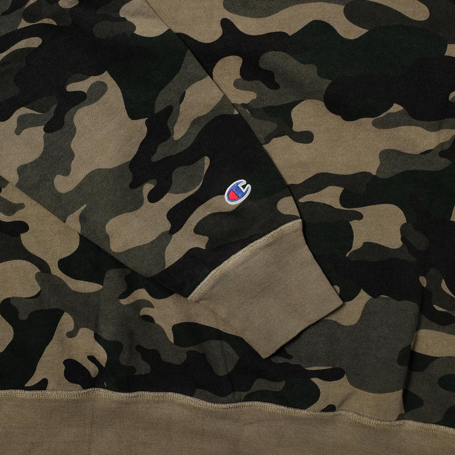 Champion Camo Sweater XXLarge 