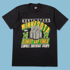 1991 Minnesota Stanley Cup T-Shirt Medium 