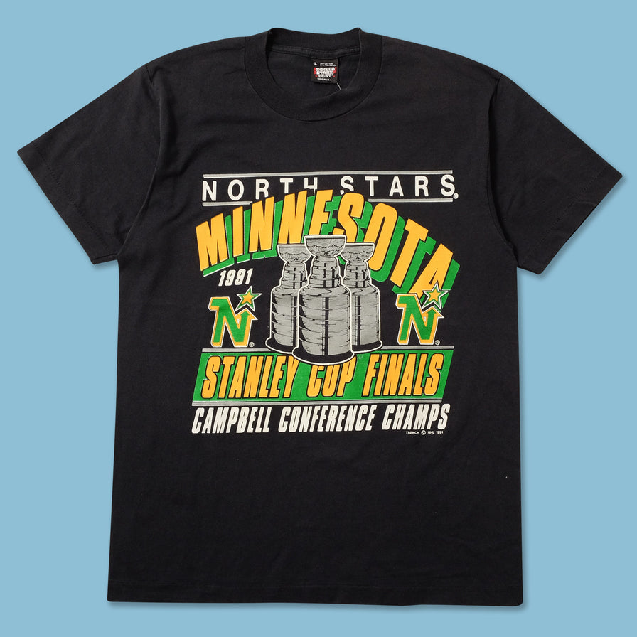1991 Minnesota Stanley Cup T-Shirt Medium 