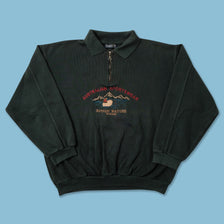 Vintage Australian Sportswear Q-Zip Sweater Medium 