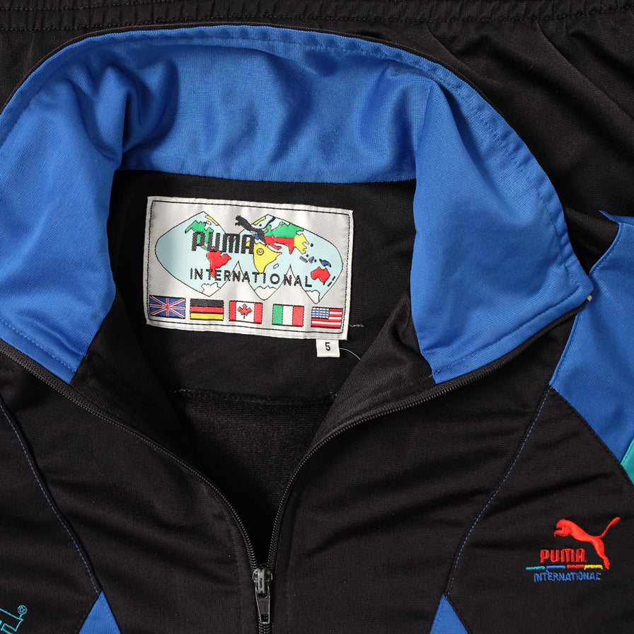 Vintage Puma International Track Jacket Large 