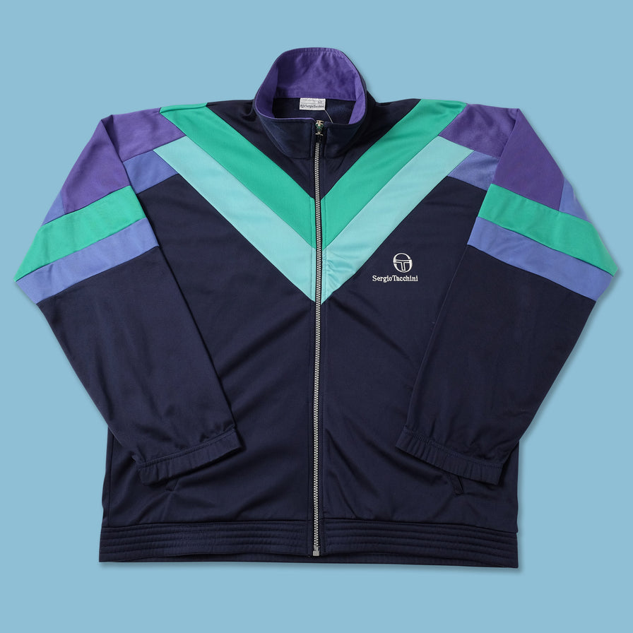 Vintage Sergio Tacchini Track Jacket XXLarge 